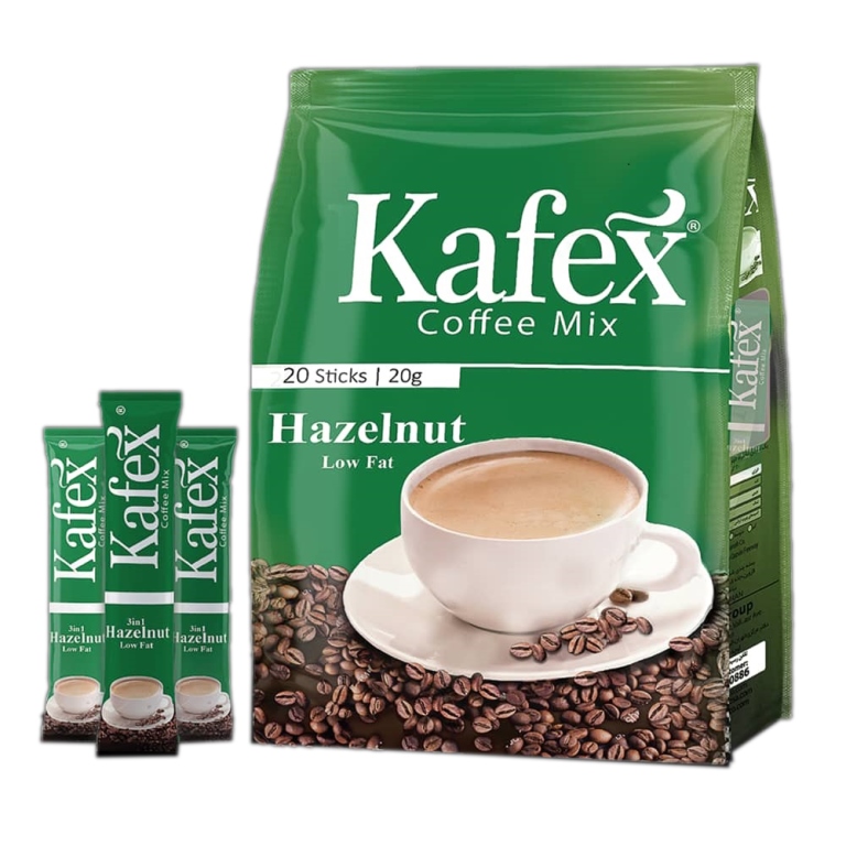 کافی میکس 3 در 1 کافکس Kafex باطعم فندق