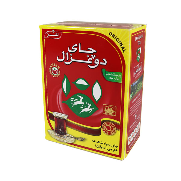 چای دو غزال ساده 250 گرمی